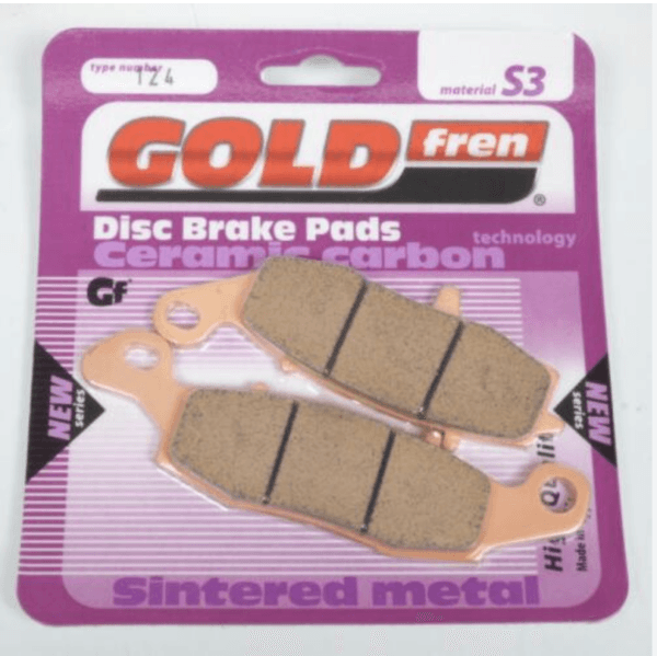 PLAQUETTES FREIN AVANT GOLDFREN  S3-124